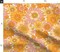 1970S Floral Orange Retro Flowers Vintage Boho 1960S Flower Power Bright Sunny Groovy Custom Printed Fabric by Spoonflower Various Fabrics by the Yard or Fat Quarter